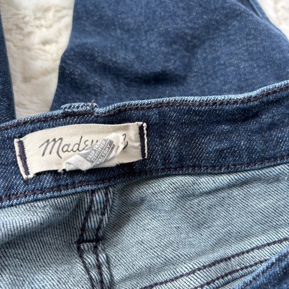 Madewell Women's Size 29 Blue 10" High Rise Skinny Jean - Picture 2 of 6